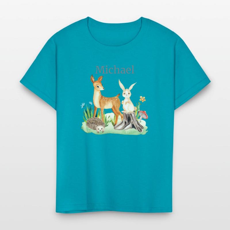 Forest Animal Forest Animal Deer Rabbit Hedgehog