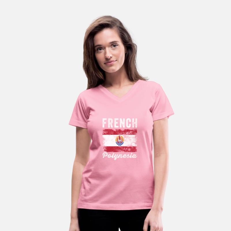 French Polynesia Flag Distressed