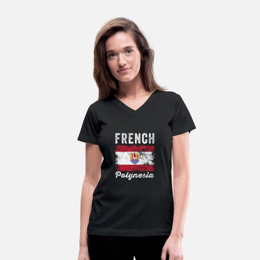 French Polynesia Flag Distressed