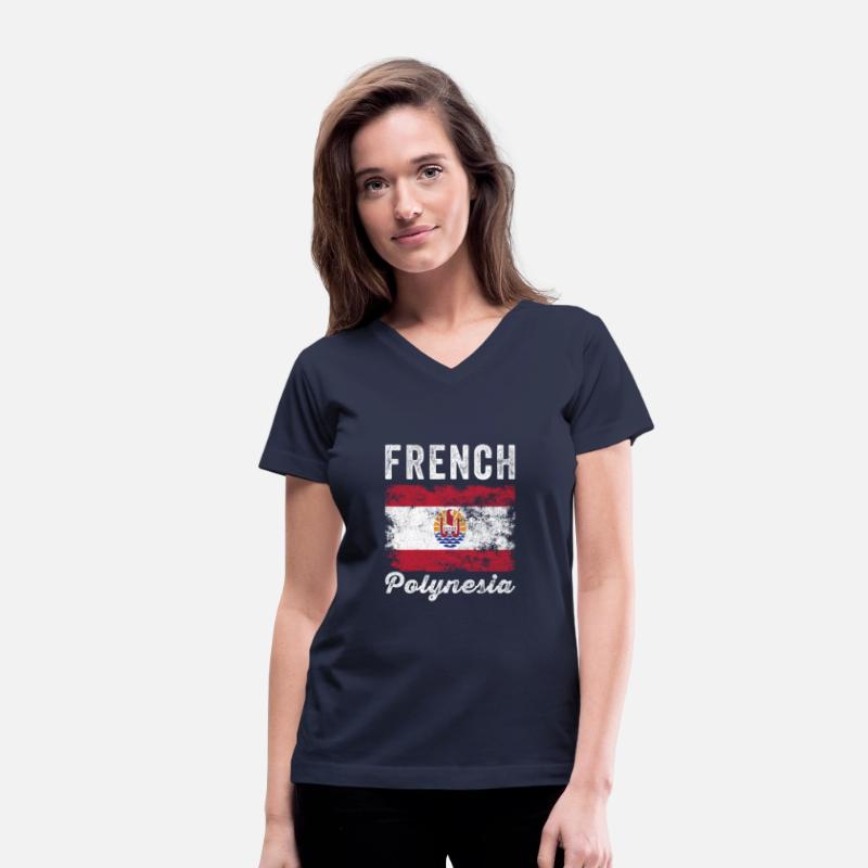 French Polynesia Flag Distressed