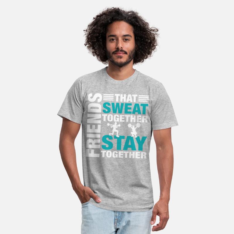 Friends That Sweat Together.. Funny Gym & Workout