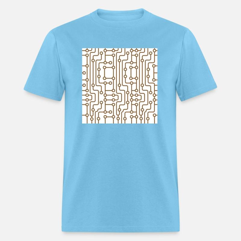 Fun Abstract Electrical Circuit Pattern