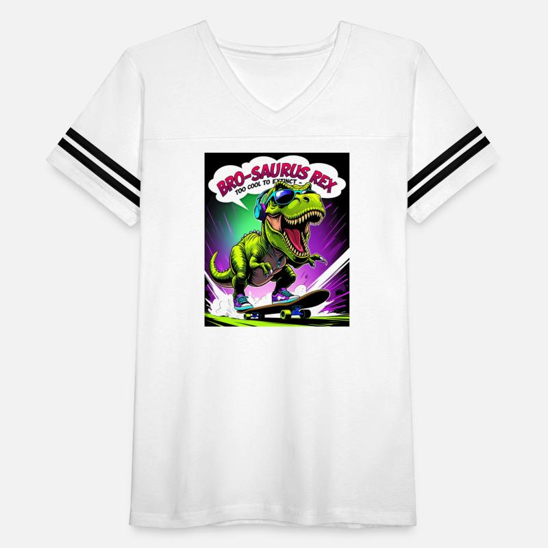 Funny Bro-saurus Rex Too Cool to Extinct