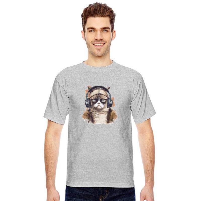 Funny Cat - grumpy face