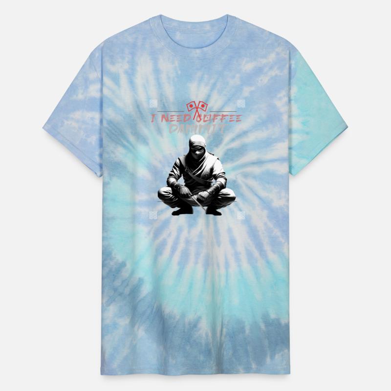 Funny Coffee Loving Ninja