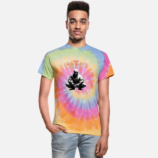 Funny Coffee Loving Ninja