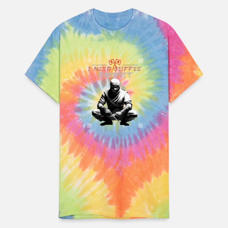 Funny Coffee Loving Ninja