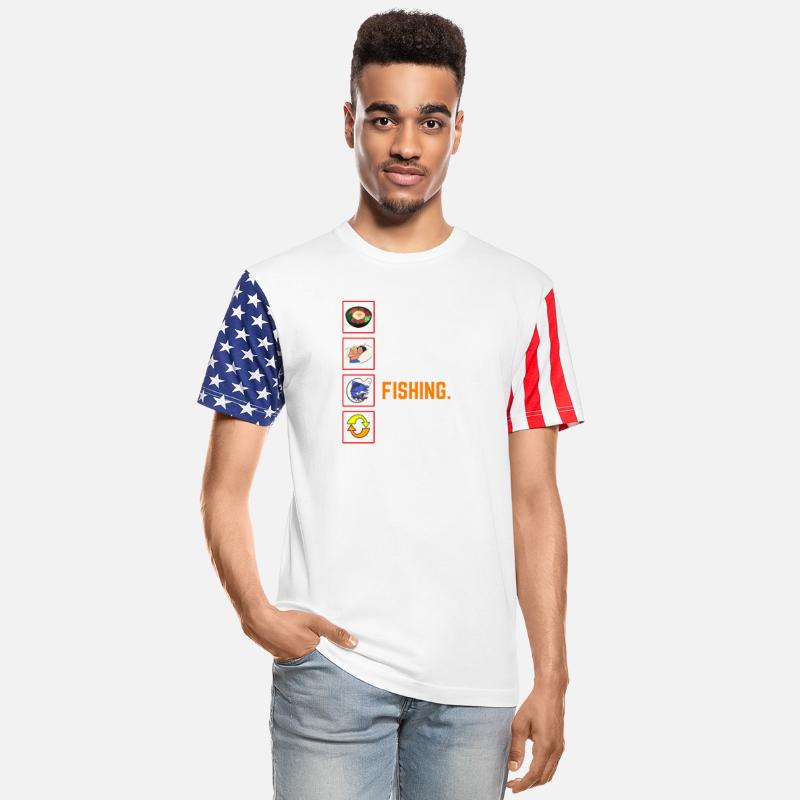 Funny Eat Sleep fishing Repeat Gift