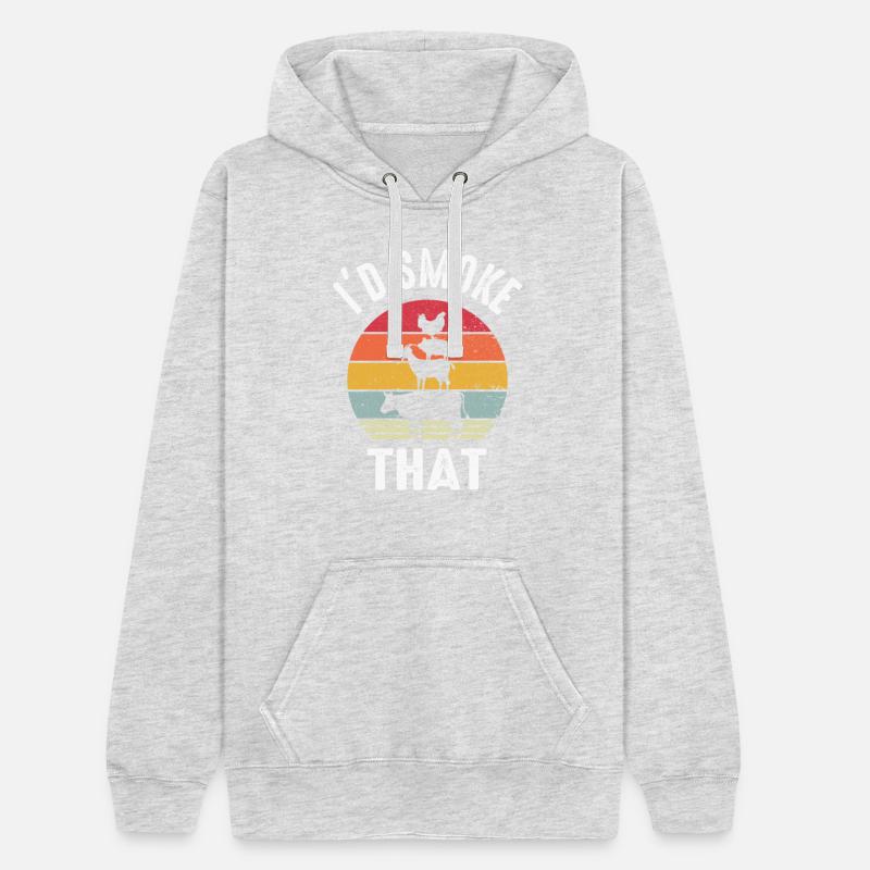 Funny Retro BBQ Party Smoker