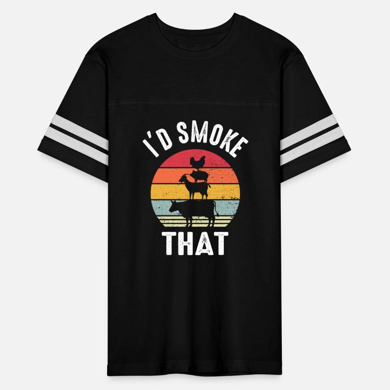 Funny Retro BBQ Party Smoker