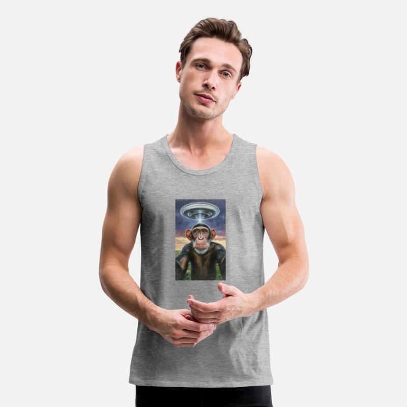 FUNNY SELFIE MONKEY WITH ALIEN