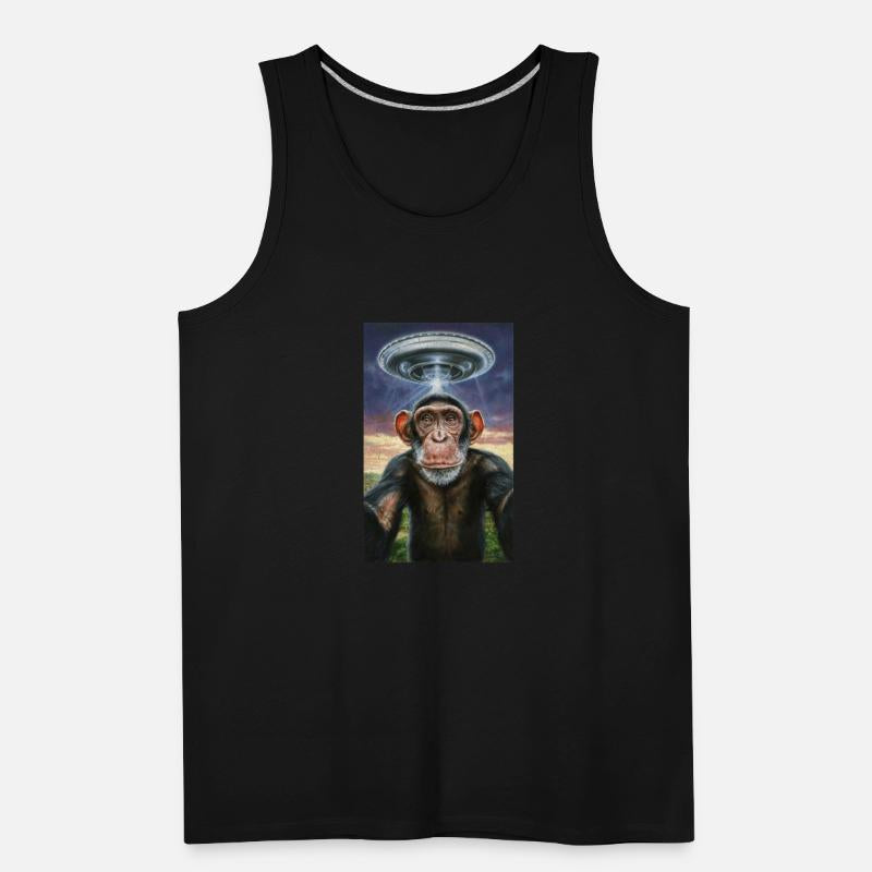 FUNNY SELFIE MONKEY WITH ALIEN