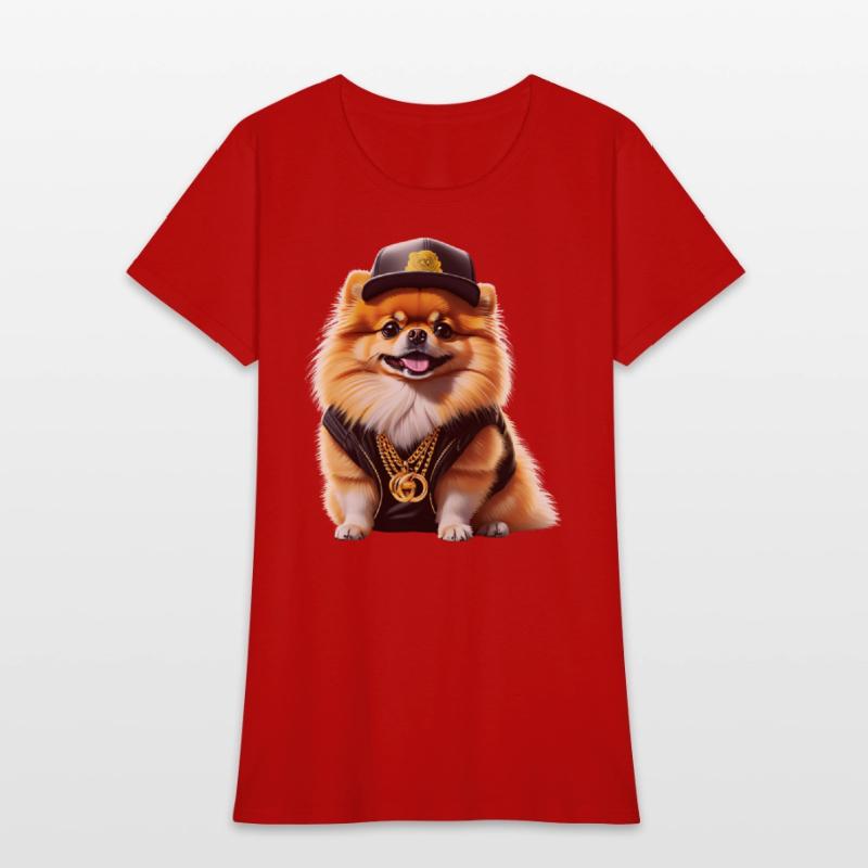 Gangsta Pomeranian - Hip Hop Dog Swag