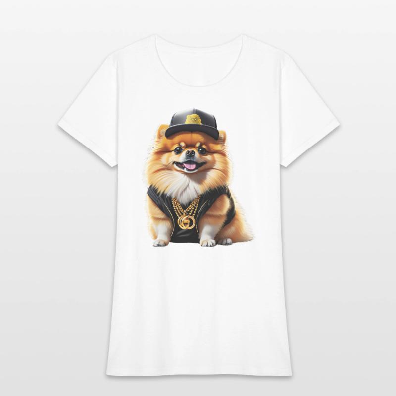 Gangsta Pomeranian - Hip Hop Dog Swag
