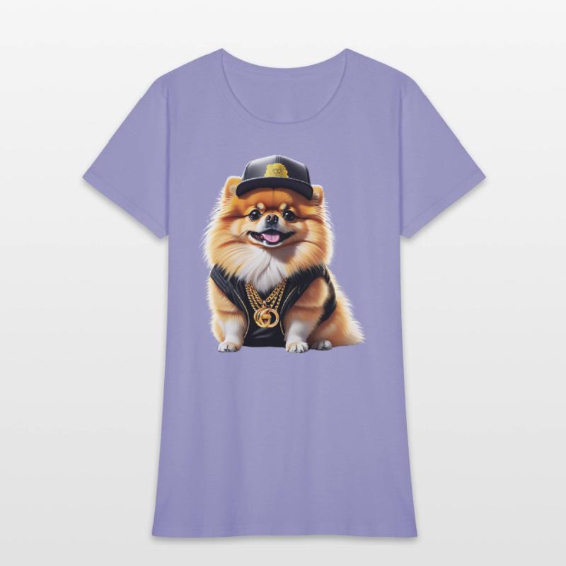 Gangsta Pomeranian - Hip Hop Dog Swag