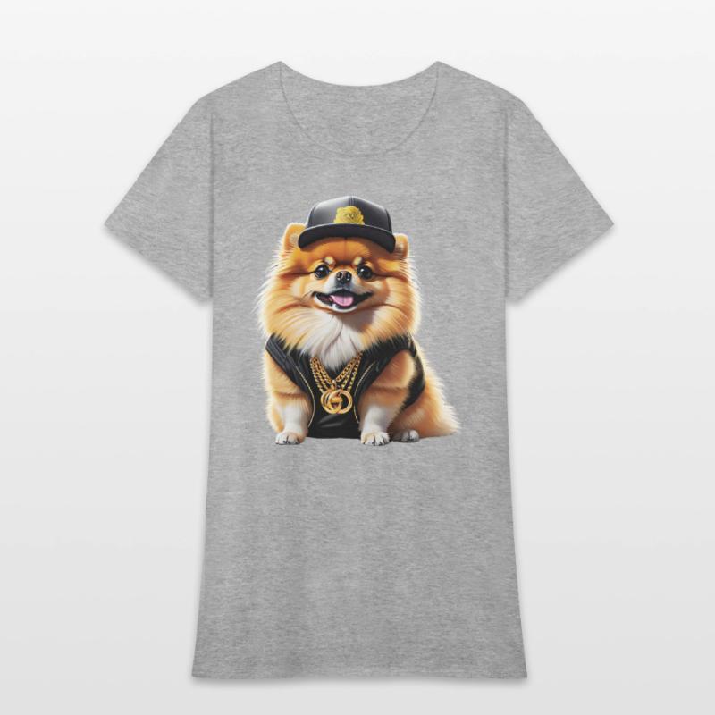 Gangsta Pomeranian - Hip Hop Dog Swag