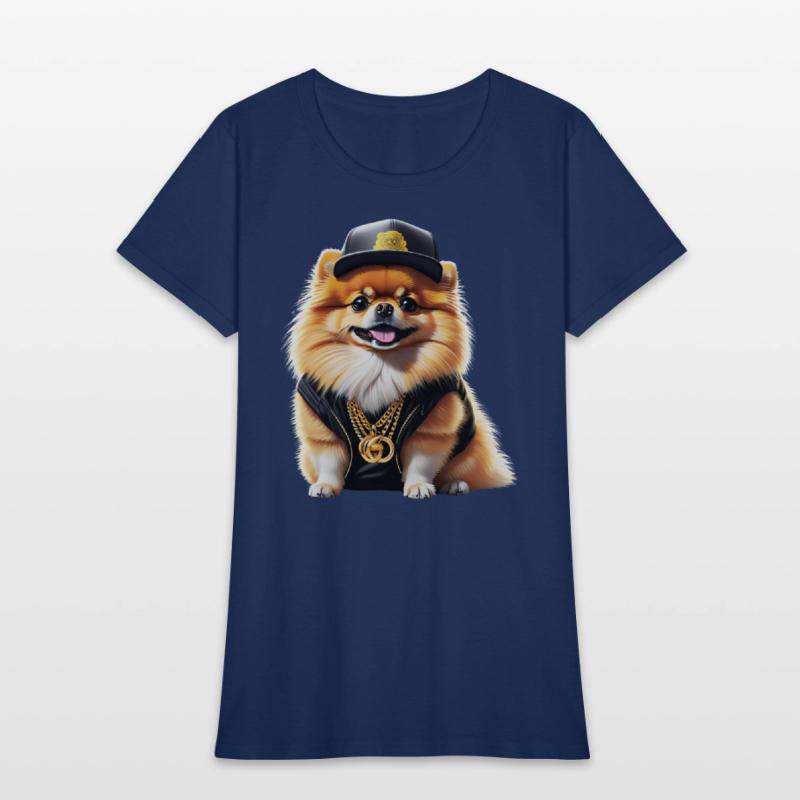 Gangsta Pomeranian - Hip Hop Dog Swag
