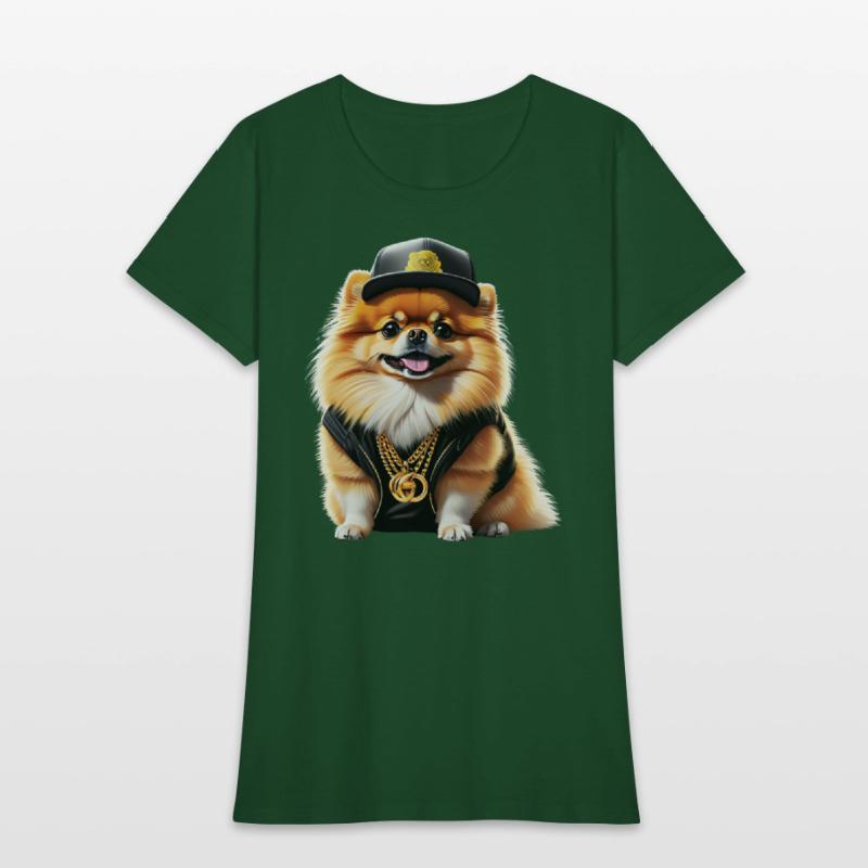 Gangsta Pomeranian - Hip Hop Dog Swag