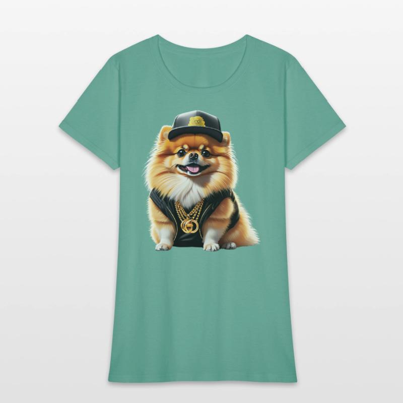 Gangsta Pomeranian - Hip Hop Dog Swag