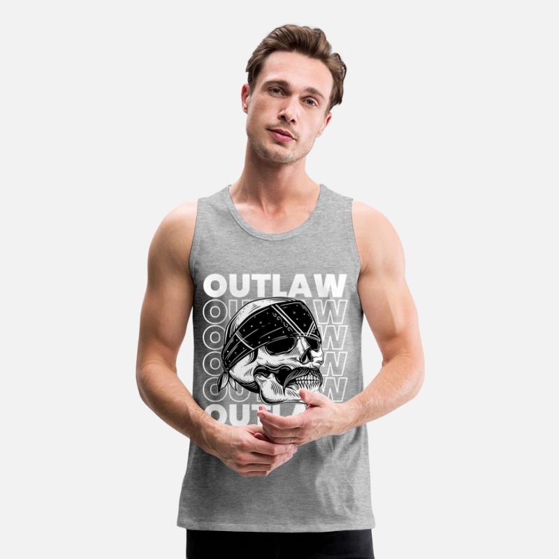 Gangster Outlaw Skull Barber