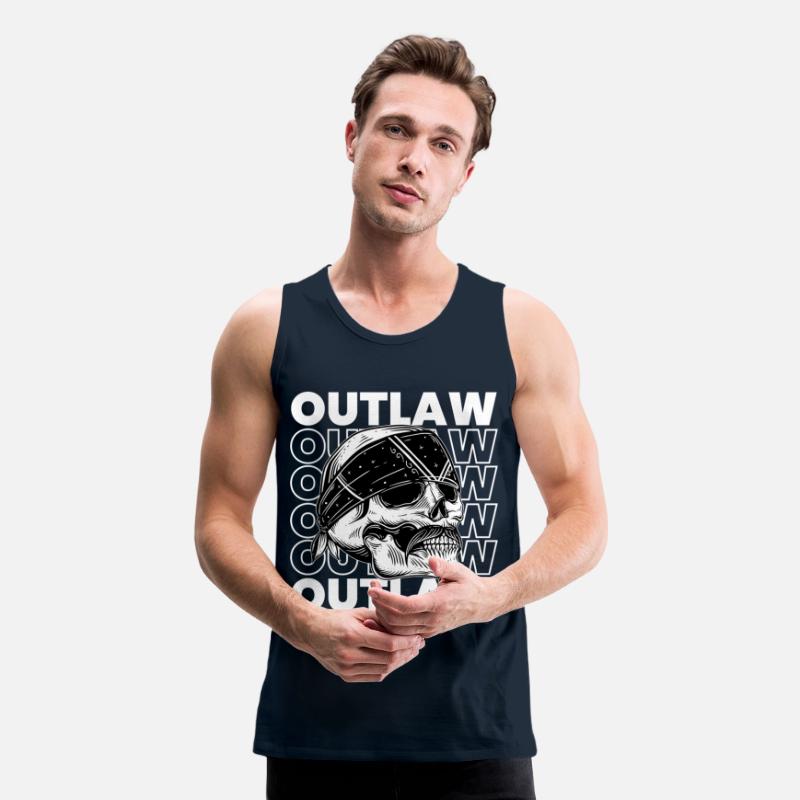 Gangster Outlaw Skull Barber