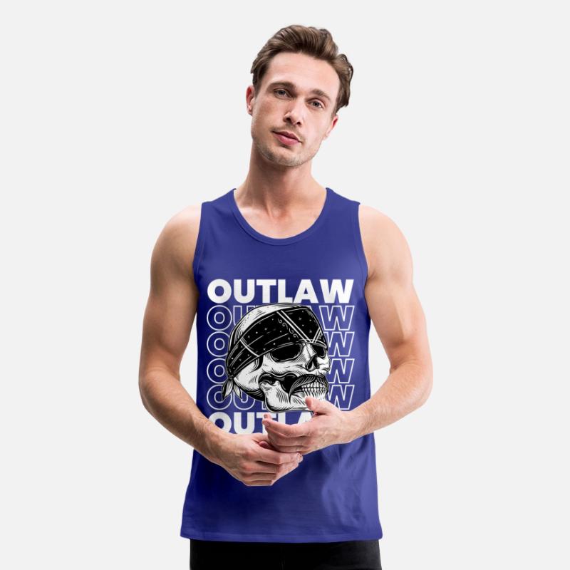 Gangster Outlaw Skull Barber