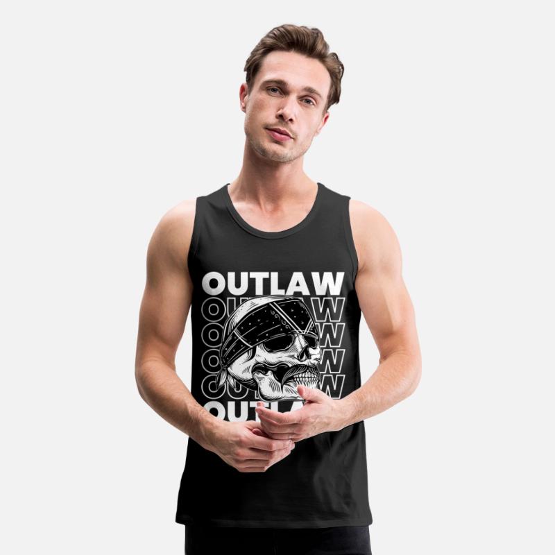 Gangster Outlaw Skull Barber