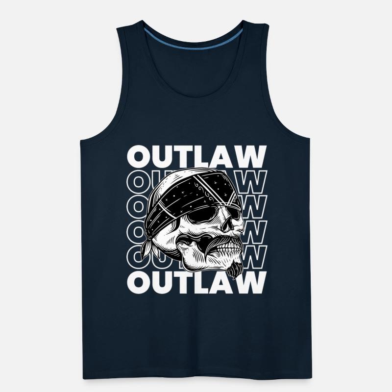 Gangster Outlaw Skull Barber