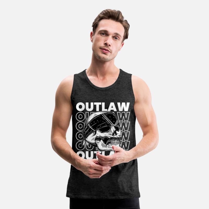 Gangster Outlaw Skull Barber