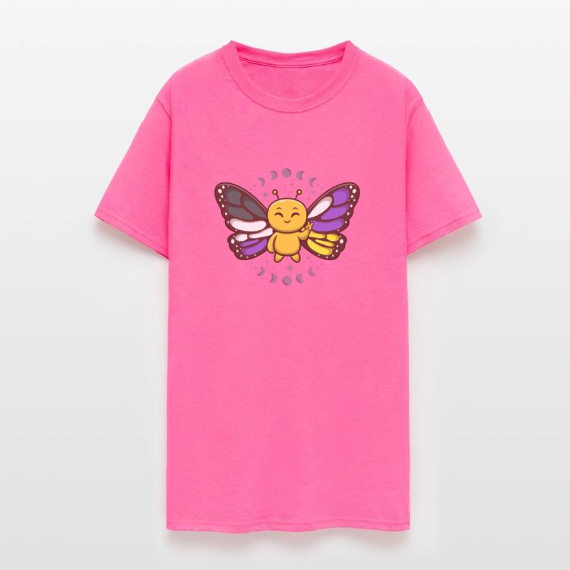 Gender Non-Binary Monarch Butterfly Subtle Pride