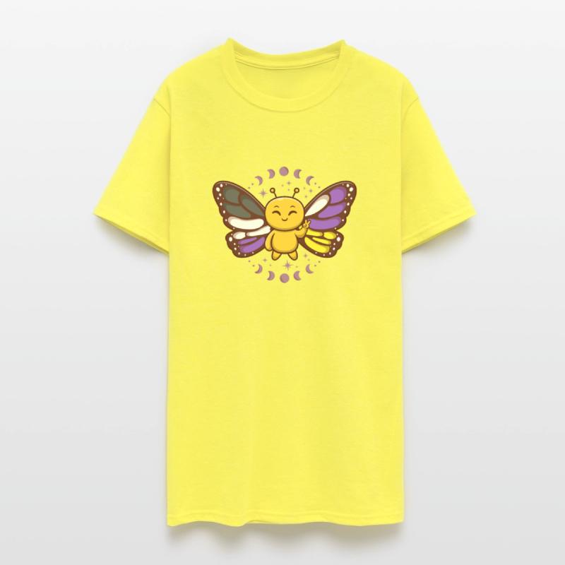 Gender Non-Binary Monarch Butterfly Subtle Pride