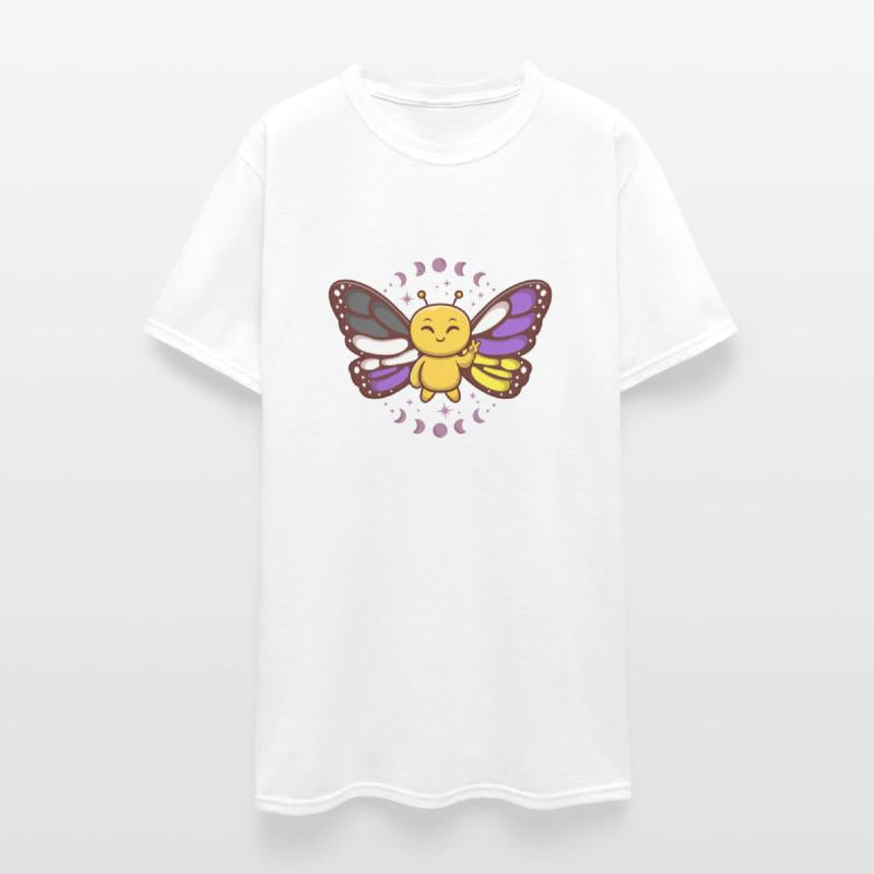 Gender Non-Binary Monarch Butterfly Subtle Pride