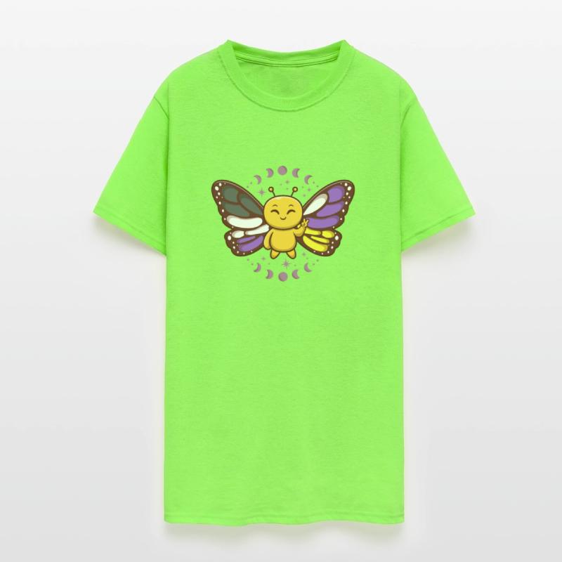 Gender Non-Binary Monarch Butterfly Subtle Pride