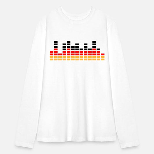 German Flag Colors Party DJ Wave Bars Mixer Music