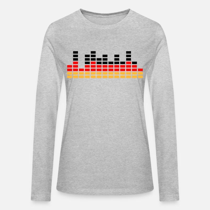 German Flag Colors Party DJ Wave Bars Mixer Music