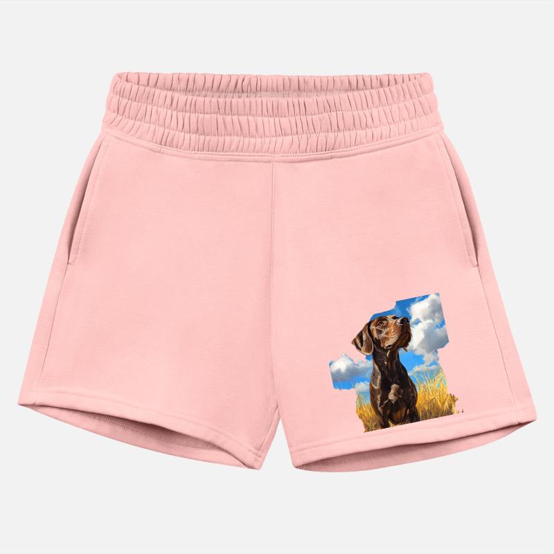 German Shorthaired Pointer Watercolor Picture