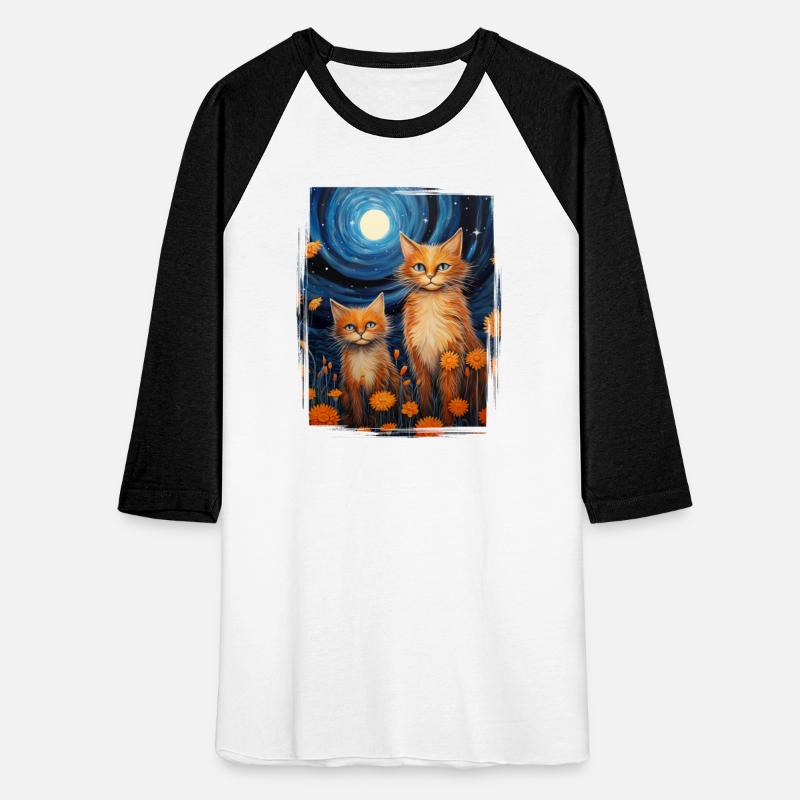 Ginger Cat Garden Flowers Kitten Lover Moon Decor