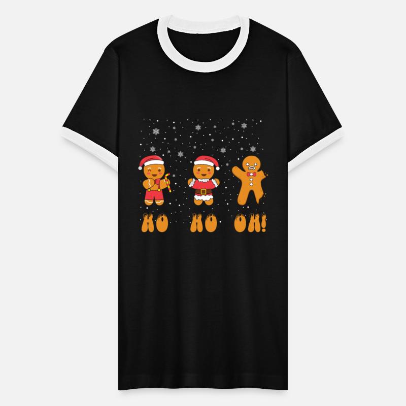 Gingerbread Men Funny Ho Ho Oh Christmas
