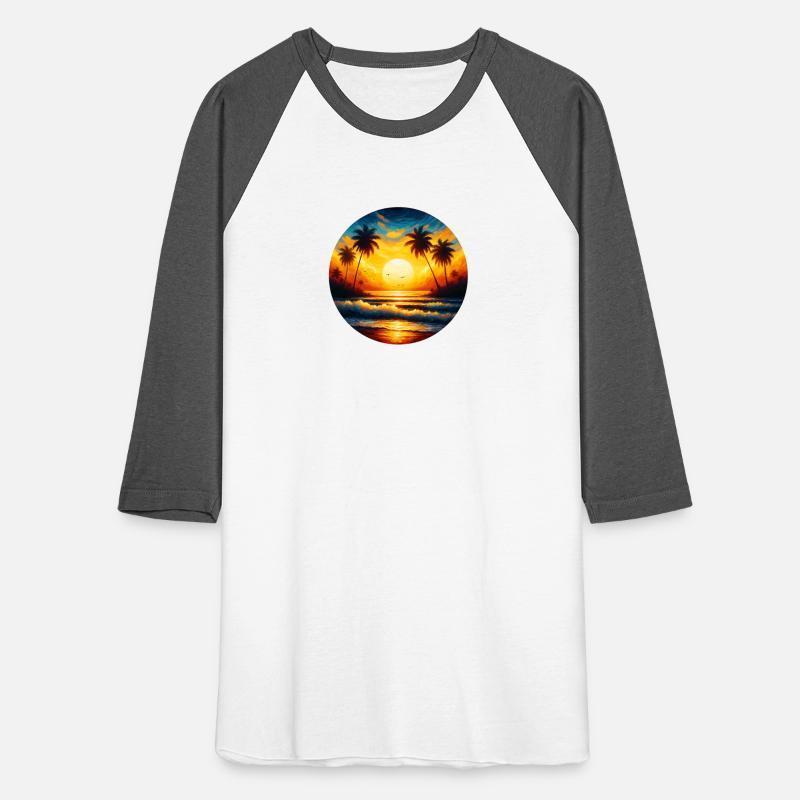 Golden Horizon: Captivating Sunset Art Tee