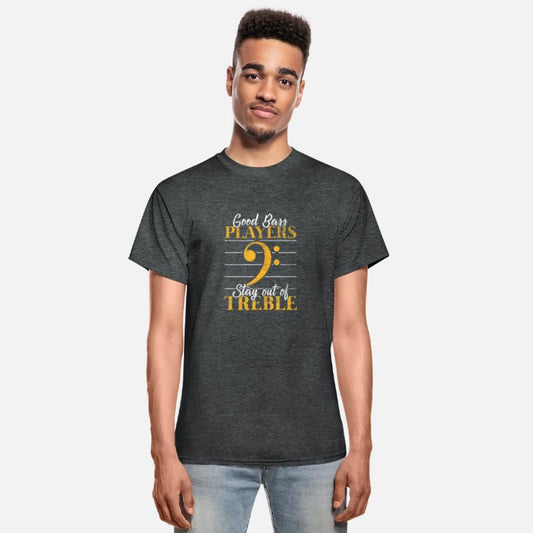 Good Bass Playerstay Out Of Music Treble Clef