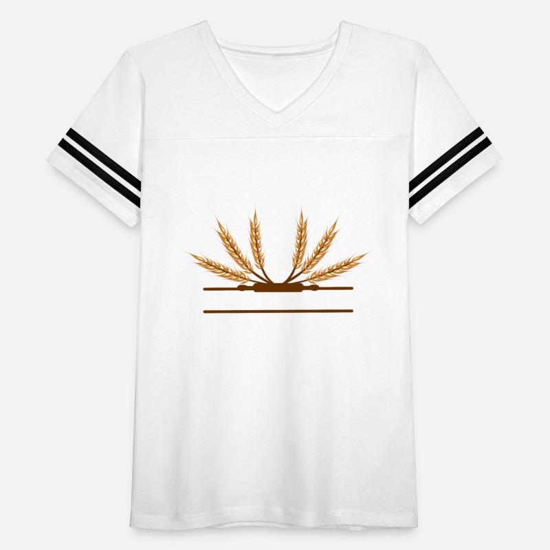 Grain decoration with rolling pin