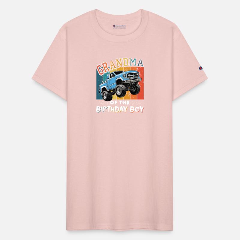 Grandma of the Birthday Boy Monster Truck Party