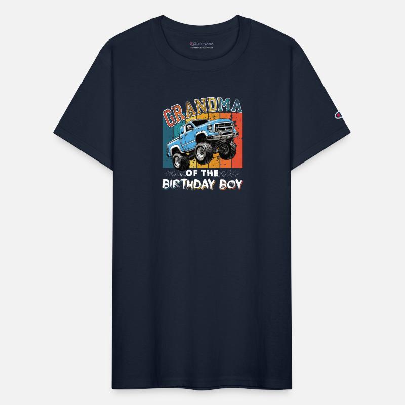 Grandma of the Birthday Boy Monster Truck Party