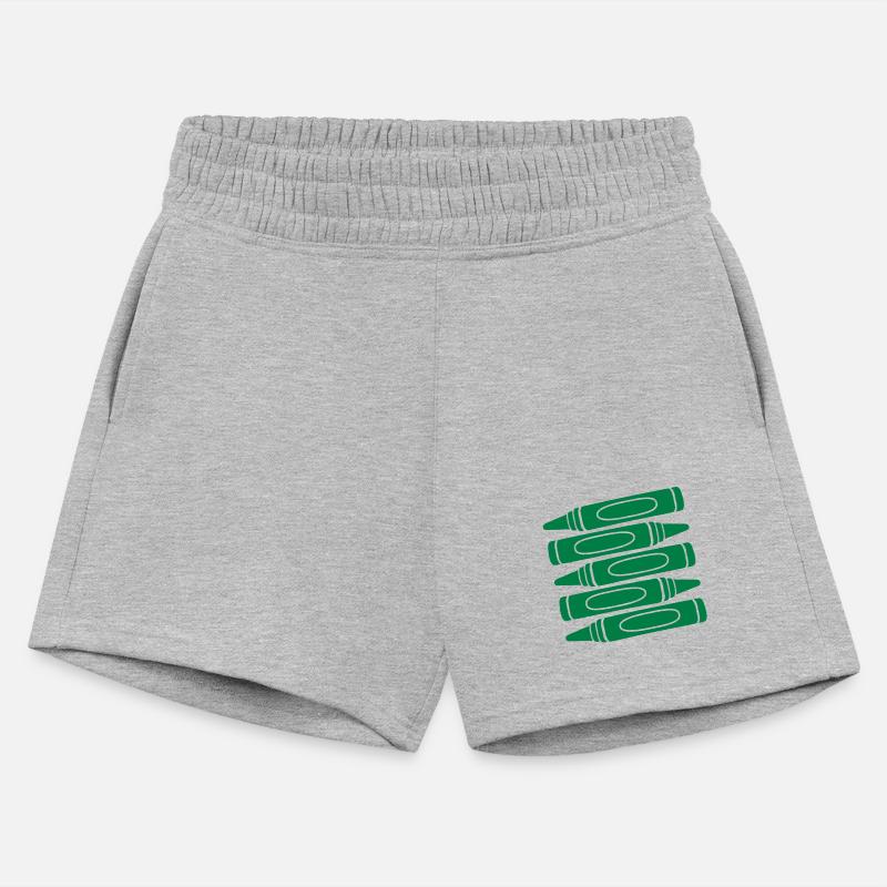 Green wax crayons cool