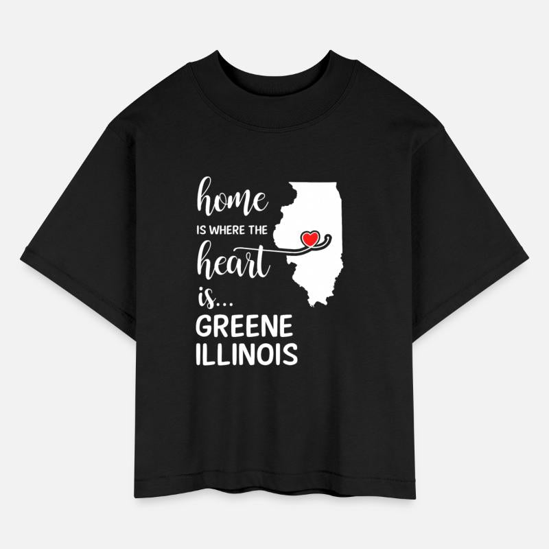 Greene County Illinois Is Where My Heart Is Gift