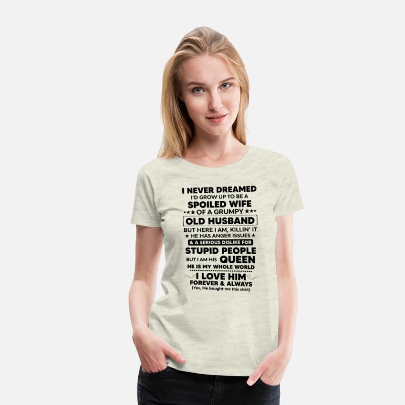 Grumpy Old Husband Spoiled Wife