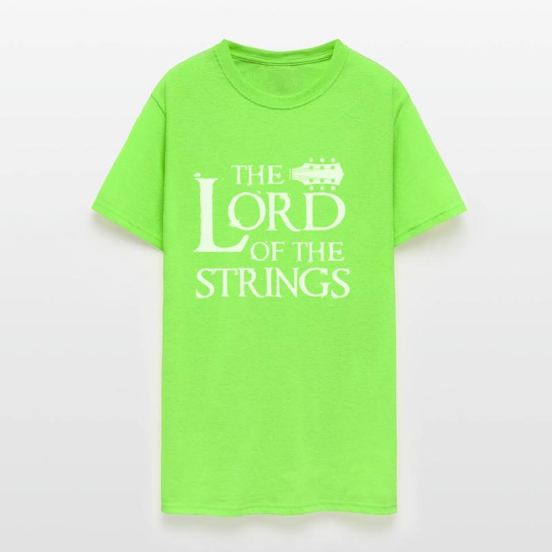Guitarist lord of the strings