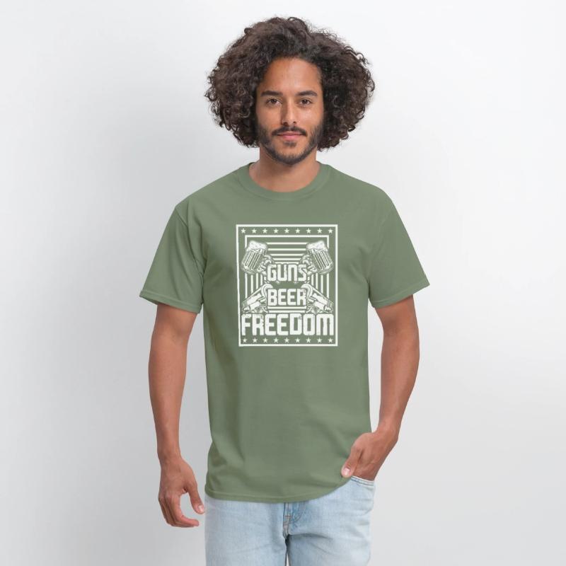 Guns beer freedom