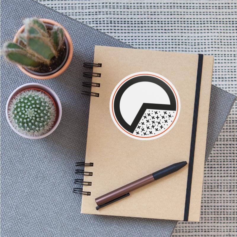 half circle art design illustration