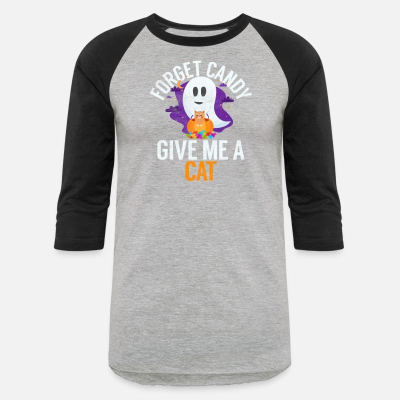 Halloween Forget Candy Give Me A Cat Ghost Dark